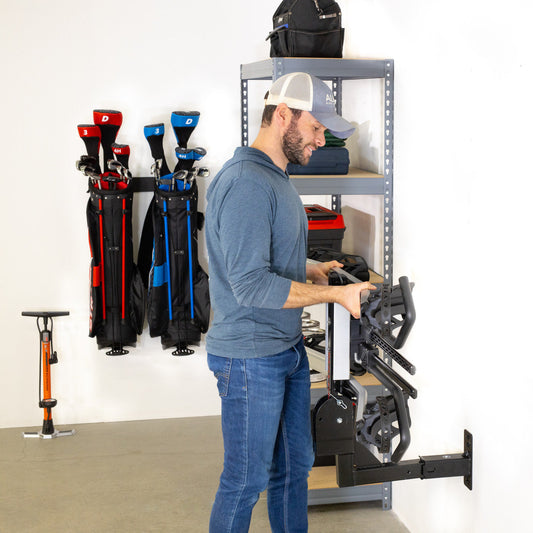 2" Hitch Wall Mount | Holds Bike or Cargo Car Rack