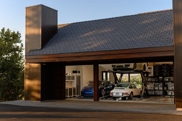 Dreier: Restored to it's Modernist 1970s Charm, Now with a Porsche Garage