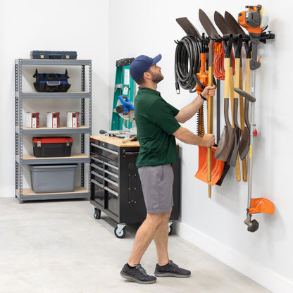 Adjustable Wall Storage System | Holds 300 lbs