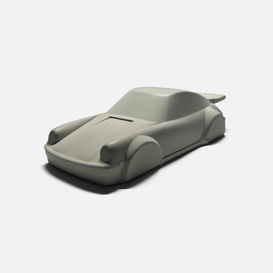 Porsche 911 Concrete Sculpture