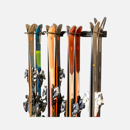Snowbasin Ski Storage Rack | Holds 8 Pairs of Skis