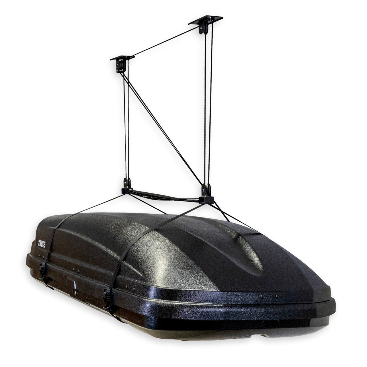 Cargo Box Ceiling Storage Hoist | Holds up to 150 lbs | 10' Lift