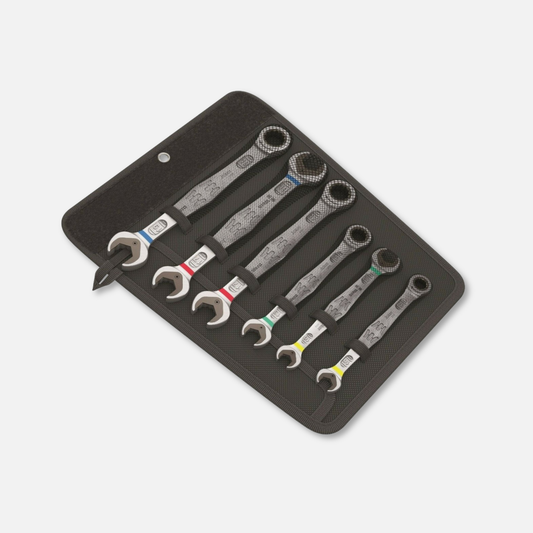 Wera 6000/6002 Joker Ratcheting Combination Wrench Set Metric 05020022001