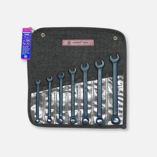 Wright Tool WRIGHTGRIP® 2.0 12 Point Black Combination Wrench Set SAE 720
