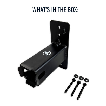 2" Hitch Wall Mount | Holds Bike or Cargo Car Rack