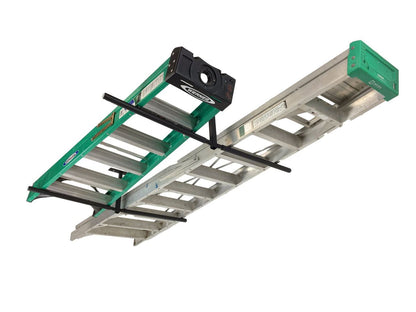 Adjustable Ceiling Storage Rack | Double | Holds 150 lbs