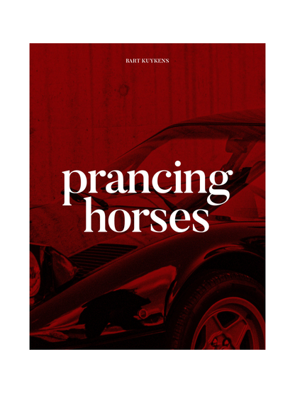 Prancing Horses - Hardcover Book
