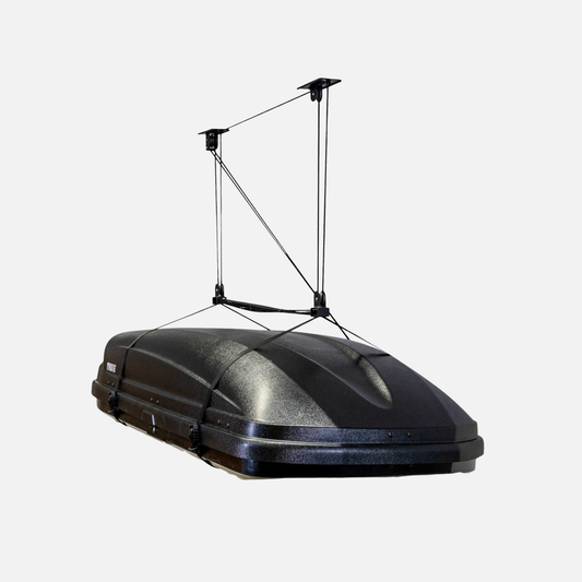 Cargo Box Ceiling Storage Hoist | Holds up to 150 lbs | 10' Lift