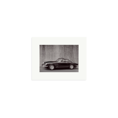 Black and White Ferrari 365