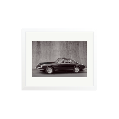 Black and White Ferrari 365