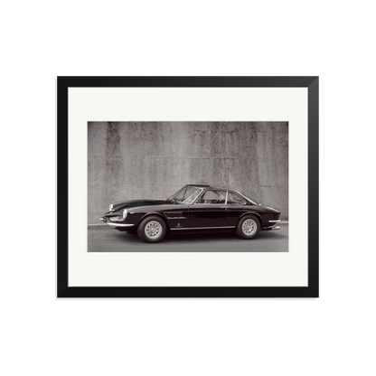 Black and White Ferrari 365